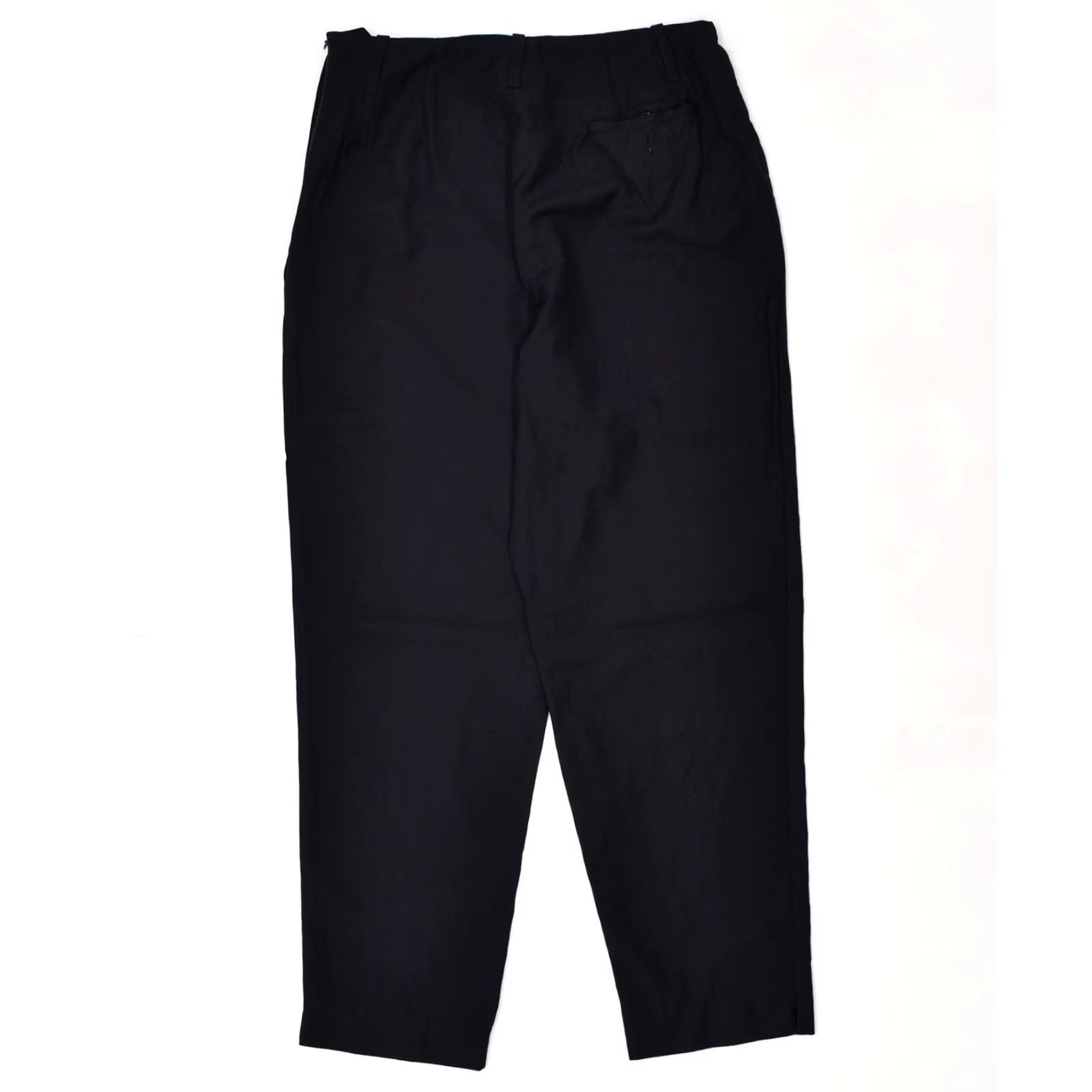 Vintage VINTAGE TINA PEDRONI Womens High Waist Suit Trousers W28 L27 Black Size 28" / US 6 / IT 42 - 2 Thumbnail