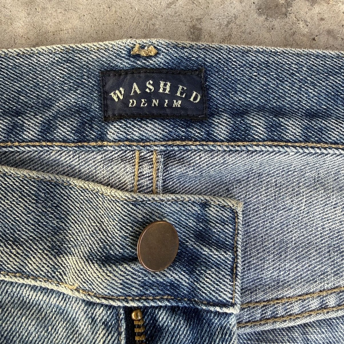 Japanese Brand W34 Vintage Washed Denim Faded Jean Pants Size US 34 / EU 50 - 9 Thumbnail