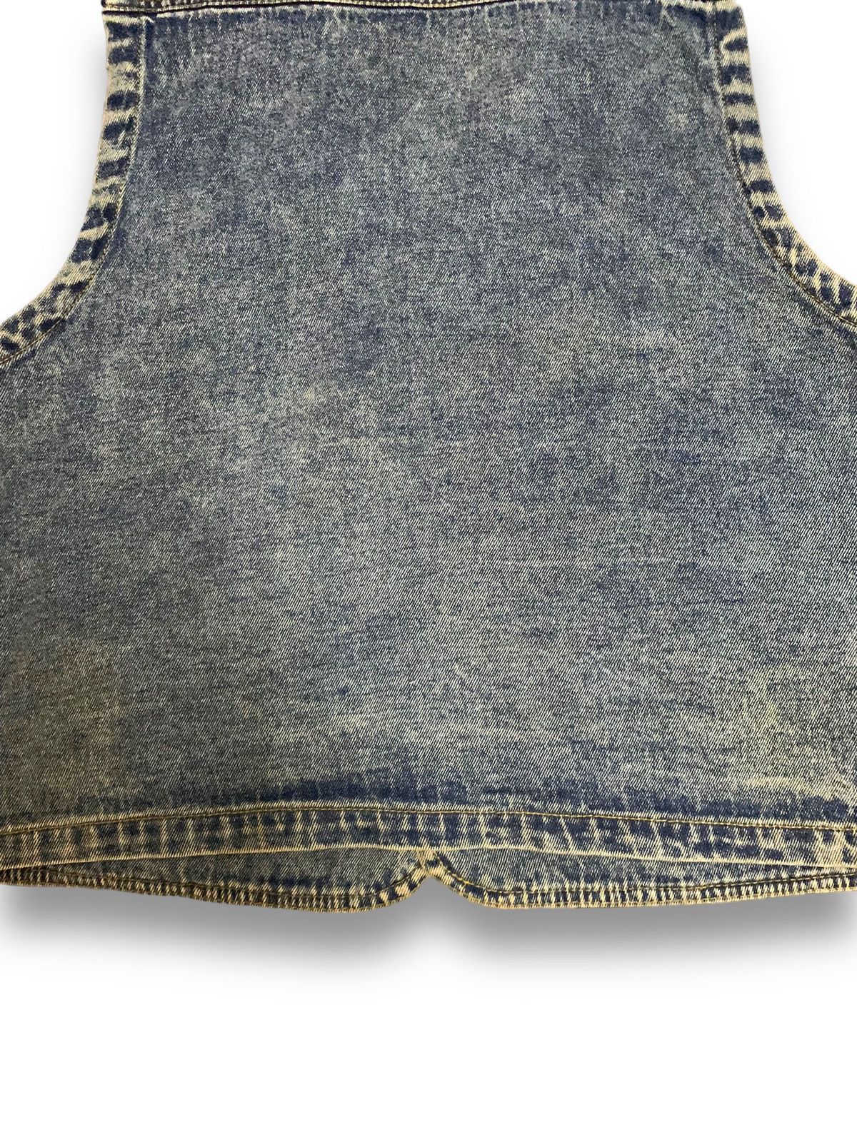 Hysteric Glamour Vintage Japanese Manx Tactical Biker/Trucker Denim Vest Size US M / EU 48-50 / 2 - 15 Thumbnail