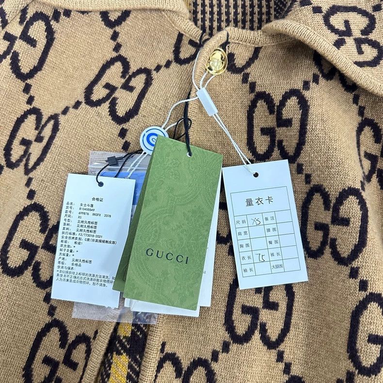 Gucci GucciNew old flower double G full print double-sided wool c Size XS / US 0-2 / IT 36-38 - 4 Thumbnail