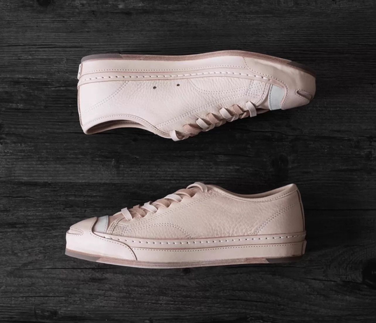 Hender Scheme Hender Scheme Jack Purcell Jpn Handmade Leather 41 Size US 8 / EU 41 - 3 Thumbnail