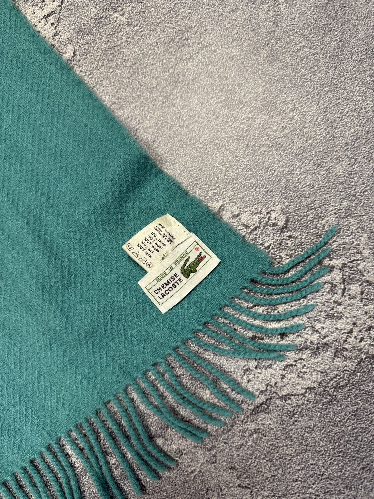 Lacoste Lacoste Wool Scarf/Muffler/ Size ONE SIZE - 4 Thumbnail