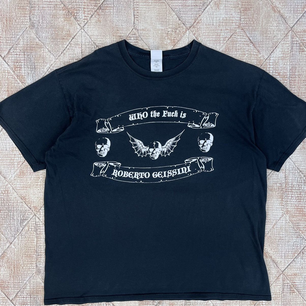 Affliction × Vintage VINTAGE Y2K AFFLICTION STYLE ROBERTO GEISSINI TEE T-SHIRT Size US XL / EU 56 / 4 - 2 Thumbnail