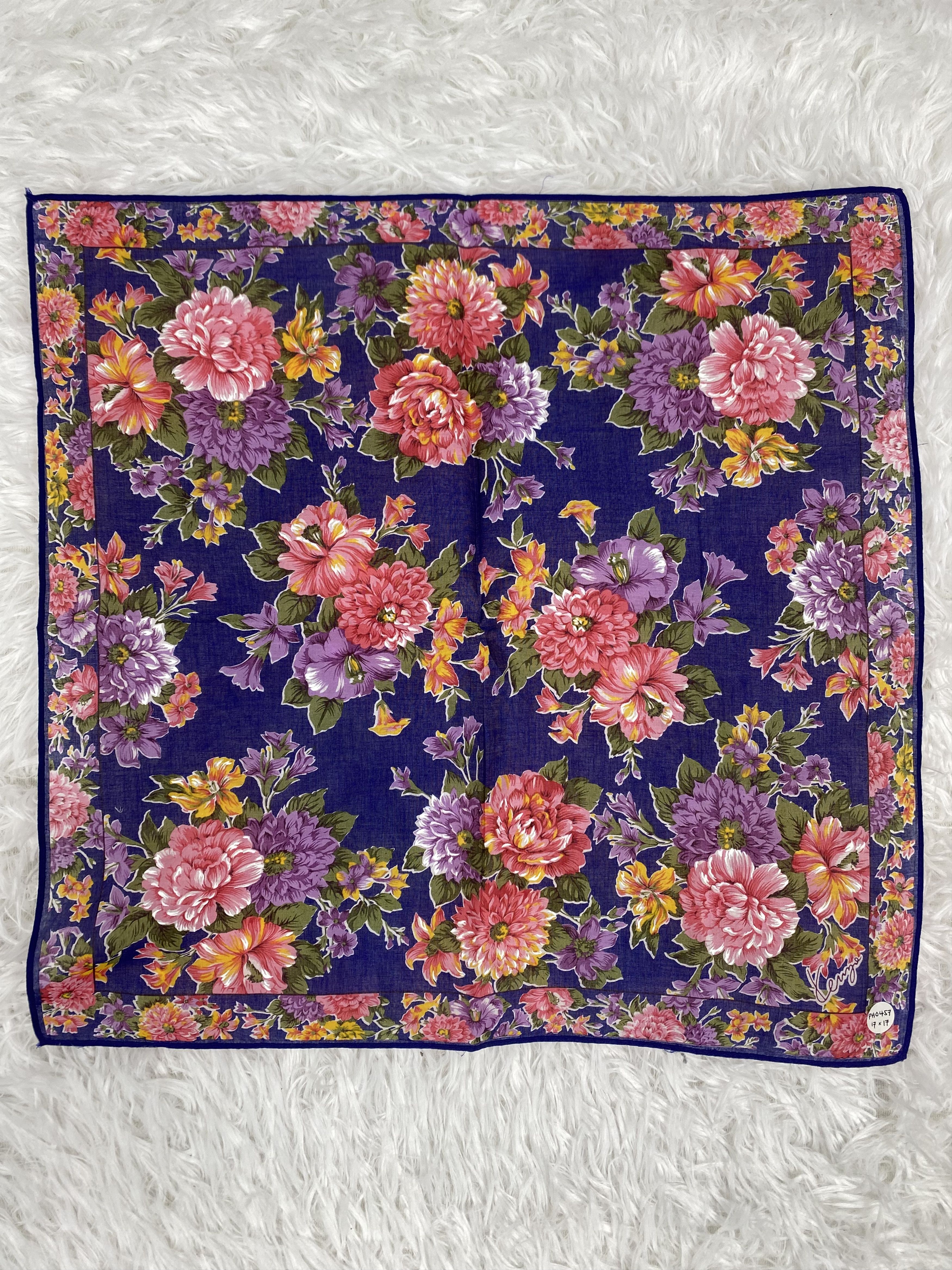 Kenzo Vintage Kenzo Handkerchief Neckerchief PH0457 Size ONE SIZE - 3 Thumbnail