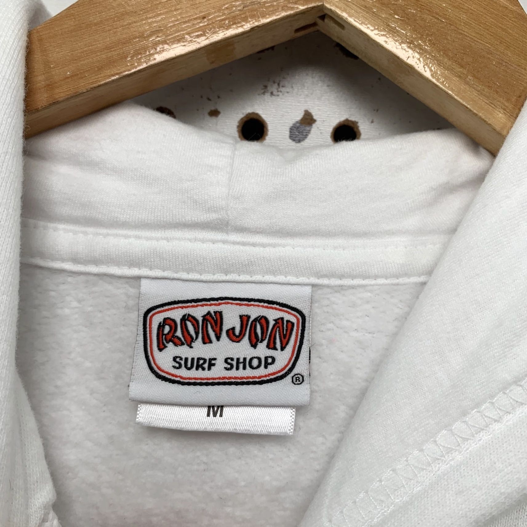 Ron Jon Surf Shop Ron Jon Surf Shop Hoodie Mens M White Pullover Long Sleeve Orlando Shirt? Size US M / EU 48-50 / 2 - 3 Thumbnail