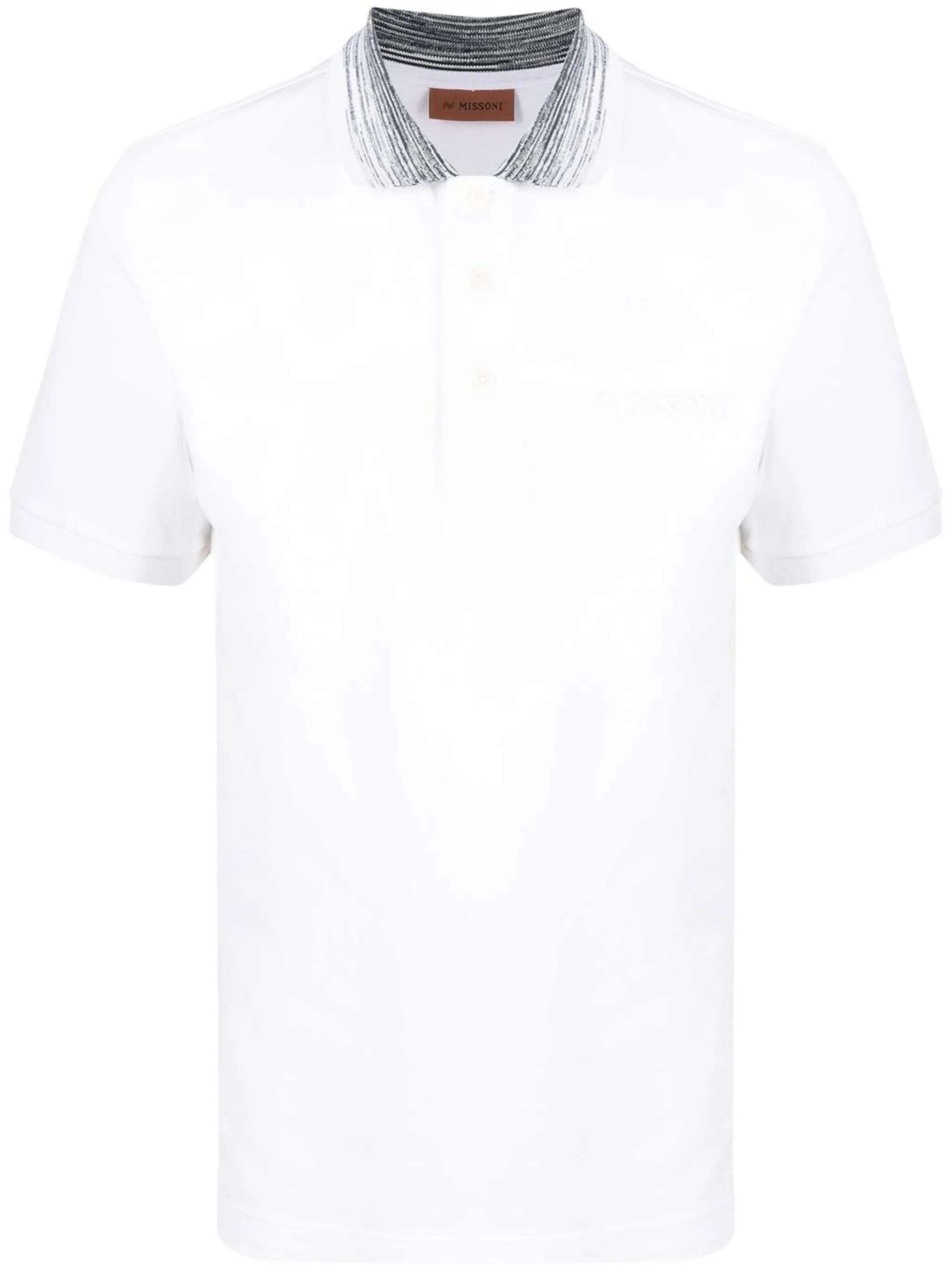 Missoni o1y0225 Polo Shirt in White Size US S / EU 44-46 / 1 - 1 Thumbnail