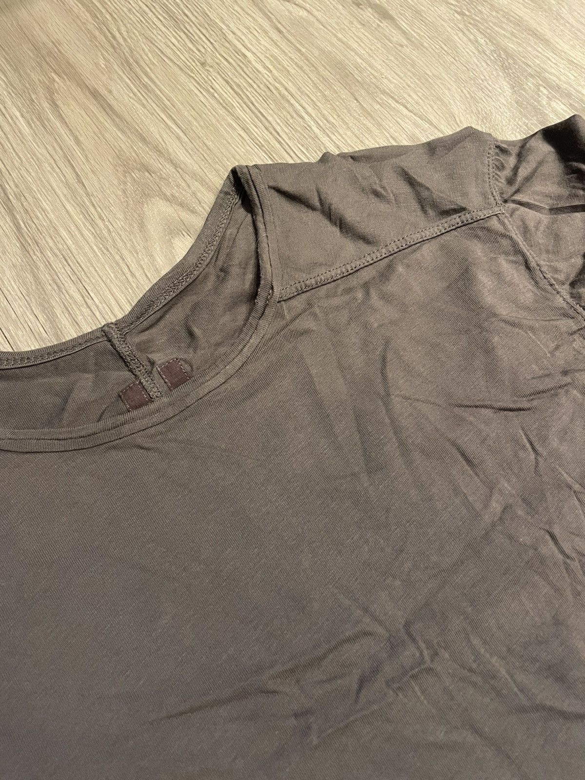 Rick Owens Drkshdw Rick Owens Long Sleeve Tee Size US XL / EU 56 / 4 - 2 Thumbnail