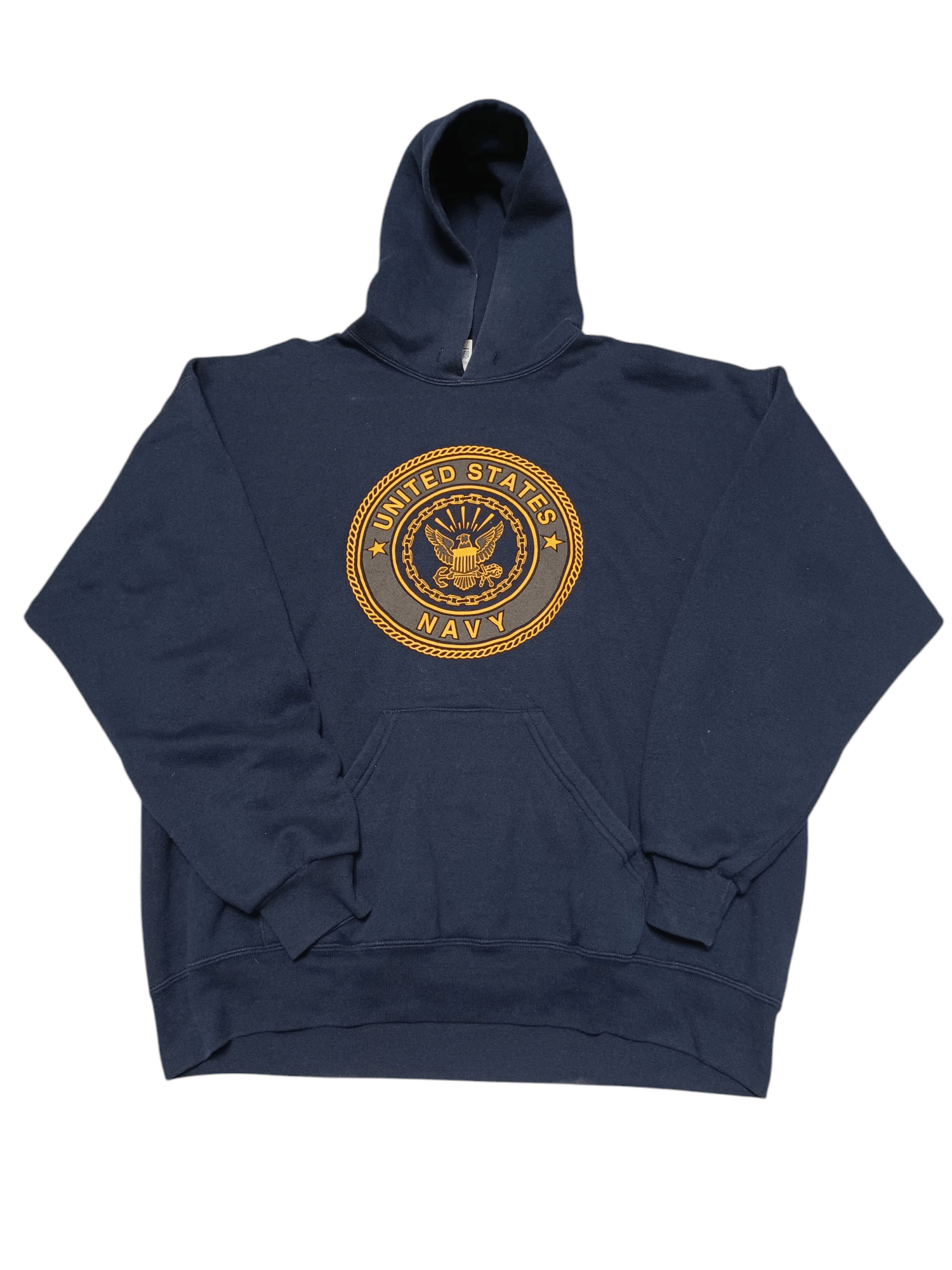 Other UNITED STATES NAVY BIGLOGO MADE IN USA VINTAGE HOODIE Size US XL / EU 56 / 4 - 1 Thumbnail