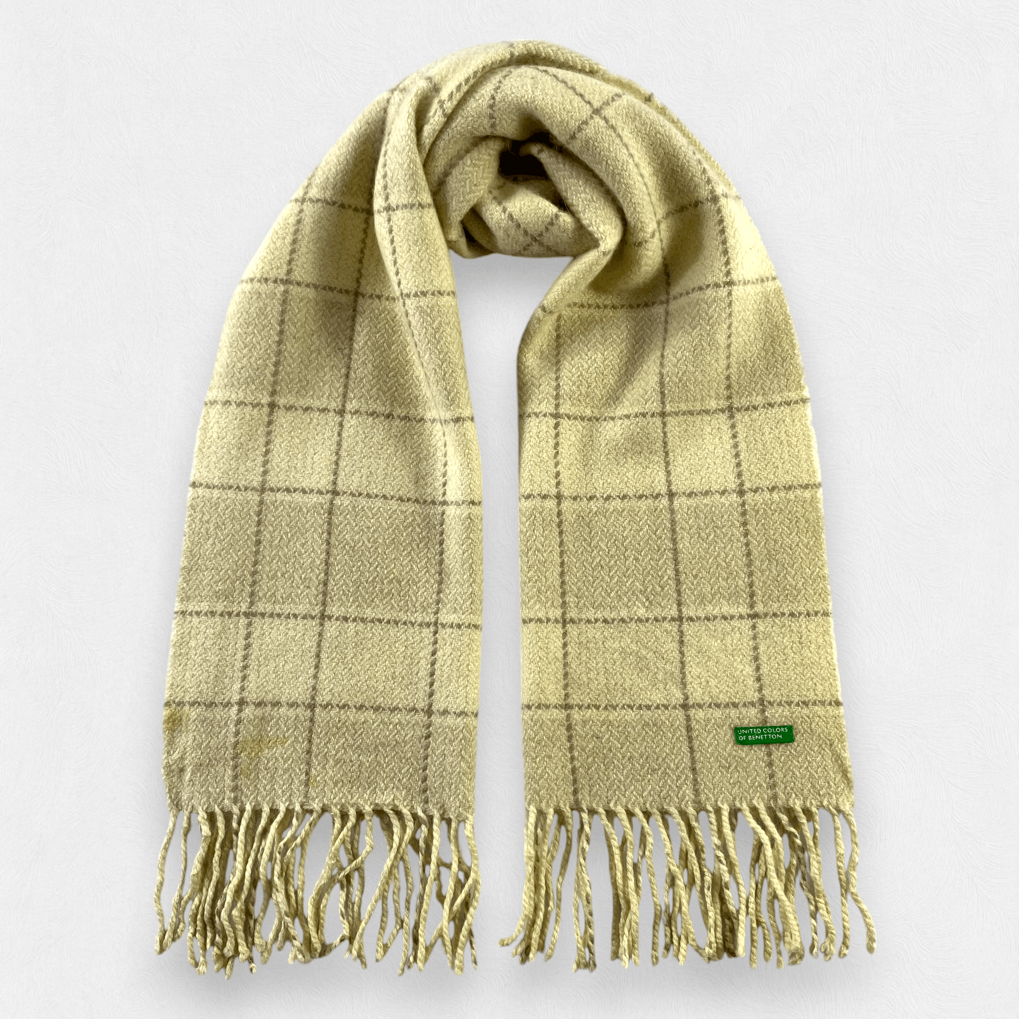United Colors Of Benetton United Colors Of Benetton Scarf Neck Wrap Wool Muffler Size ONE SIZE - 1 Thumbnail