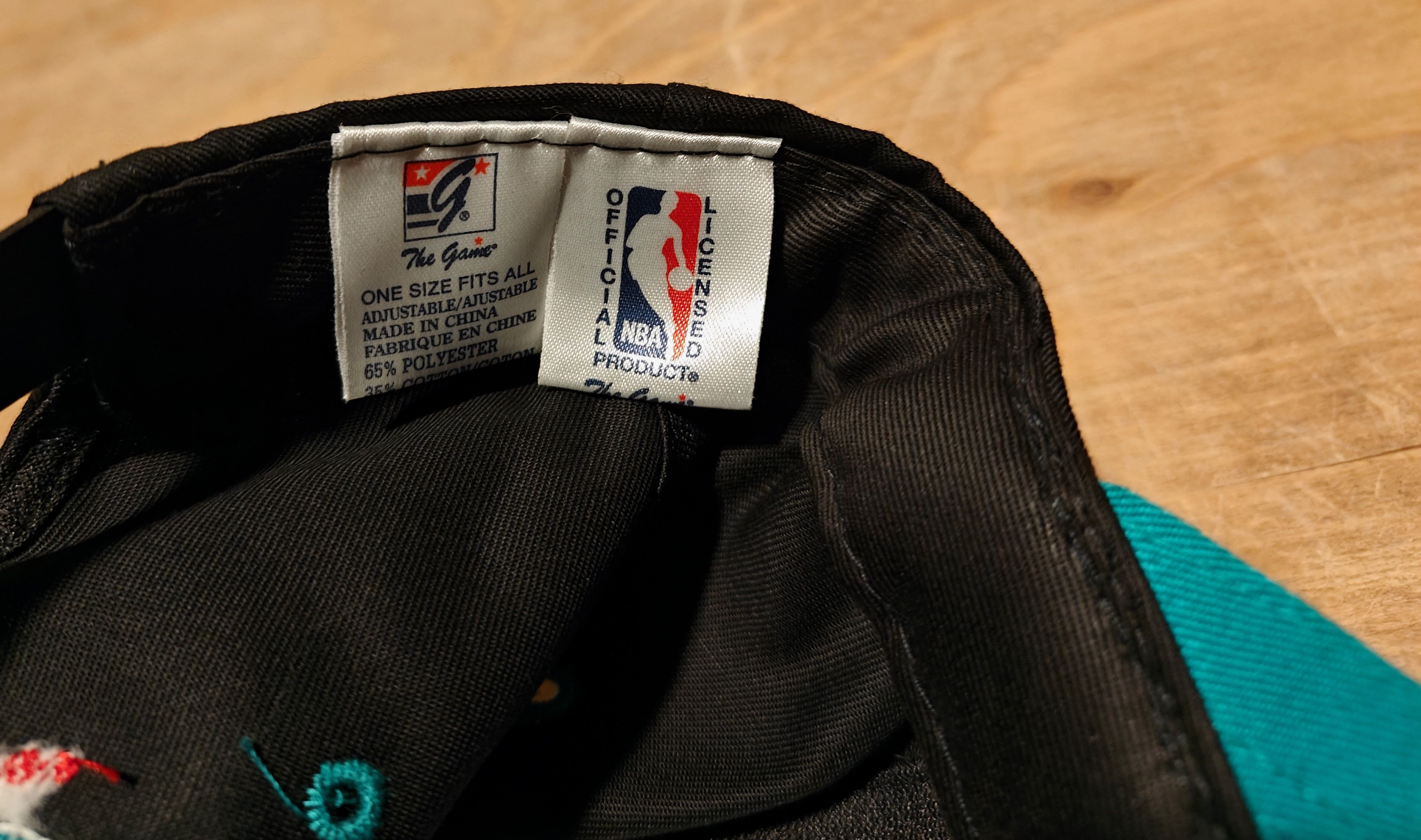 The Game NWT Vtg 1995 The Game Vancouver Grizzlies NBA snapback hat Size ONE SIZE - 6 Thumbnail