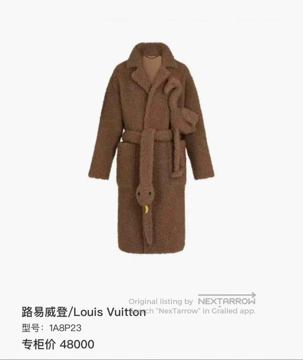 Louis Vuitton LV Limited Edition Teddy Coat. Size L / US 10 / IT 46 - 8 Thumbnail