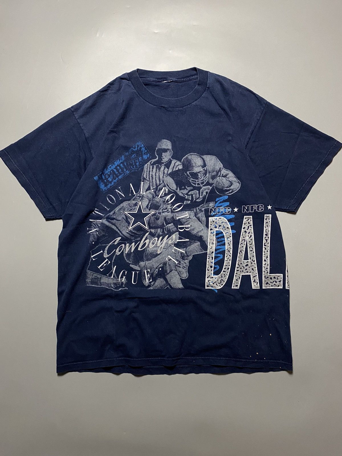 Vintage 🔥NFLP Cowboys Dallas 1994 vintage t-shirt Size US L / EU 52-54 / 3 - 1 Thumbnail