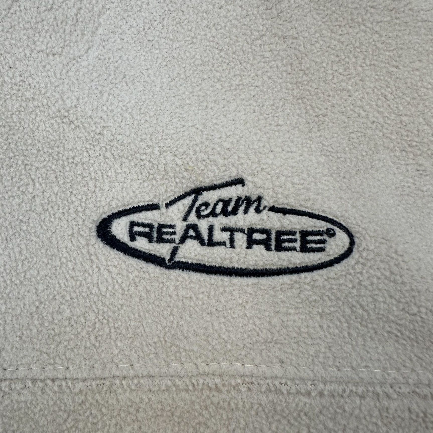 Realtree Team Realtree Vest Mens XL Tan Fleece Full Zip Outdoor Logo Embroidered Zip Collared Size US XL / EU 56 / 4 - 3 Thumbnail