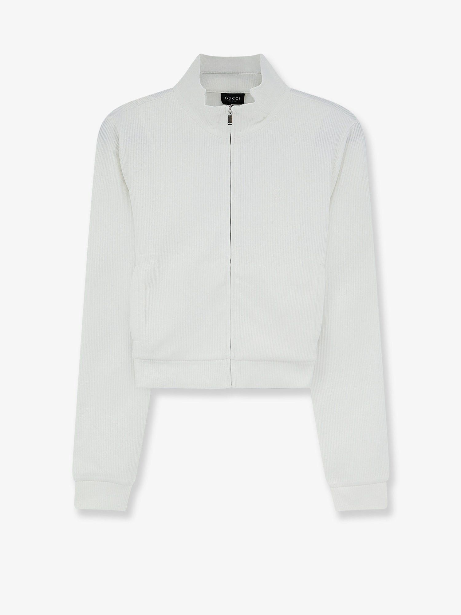Gucci Lightweight Ribbed Cotton Jersey Sweatshirt Tag Size Xs Women - Usa Tariffs Included, Women's
