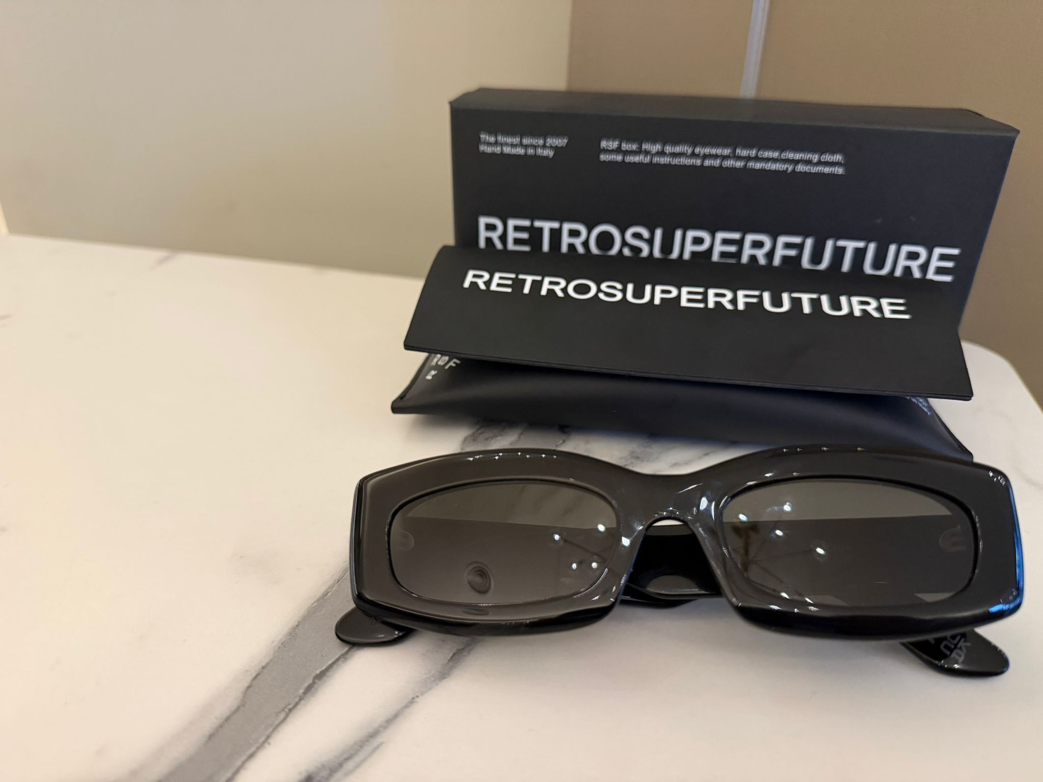 Retrosuperfuture RETROSUPERFUTURE Zaga Sunglasses - Black - NEW Size ONE SIZE - 5 Thumbnail