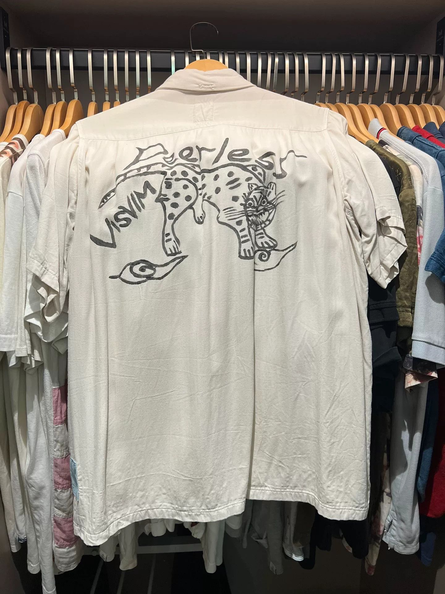 Visvim visvim Hand-Painted Tiger Short Sleeve Shirt Size US S / EU 44-46 / 1 - 1 Thumbnail