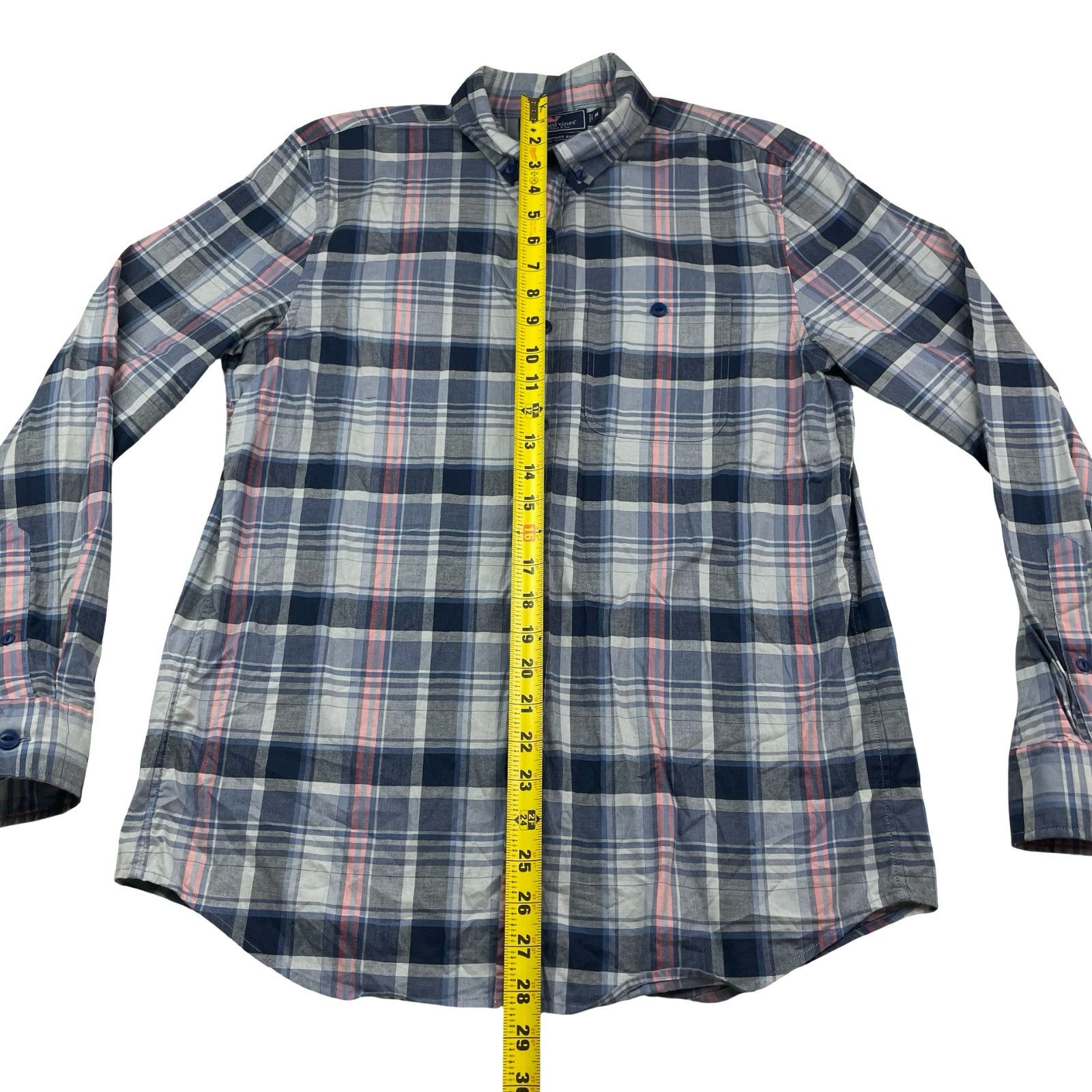 Vineyard Vines Vineyard Vines Men's 100% Cotton Slim Longshore Button Shirt Size US M / EU 48-50 / 2 - 4 Thumbnail