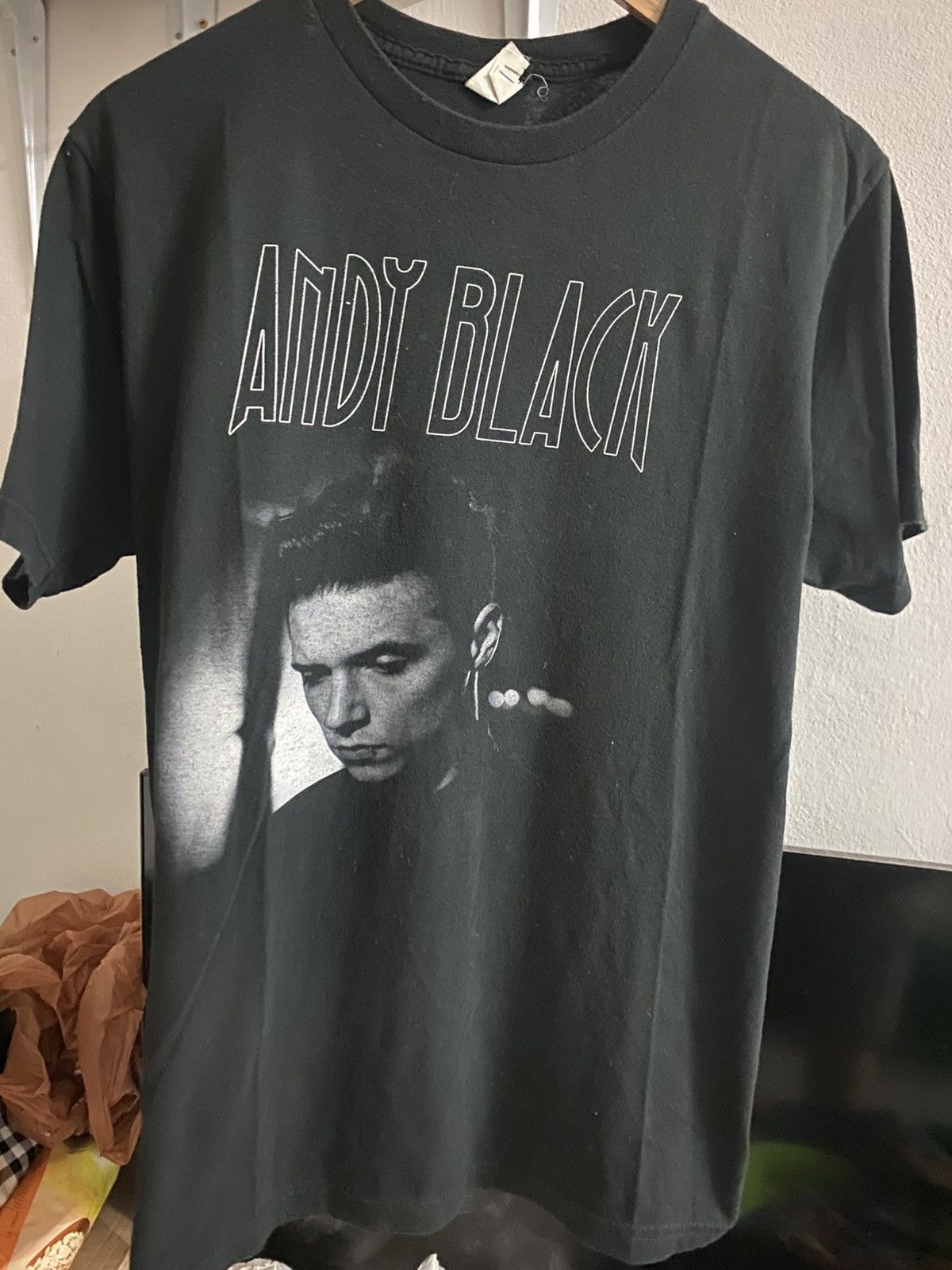 Band Tees Solo Singer Andy Black Size US L / EU 52-54 / 3 - 1 Thumbnail
