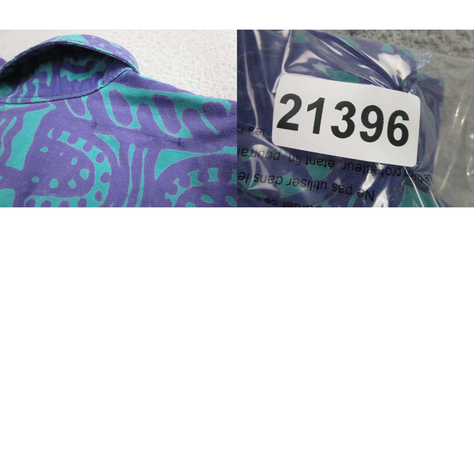 Vintage VINTAGE Back East Hawaiian Shirt Mens XL Purple Blue Aloha Tiki Camp Santa Barbara 90s Shirt Adult XL Purple Hawaiian Beach Mens Size US XL / EU 56 / 4 - 8 Thumbnail