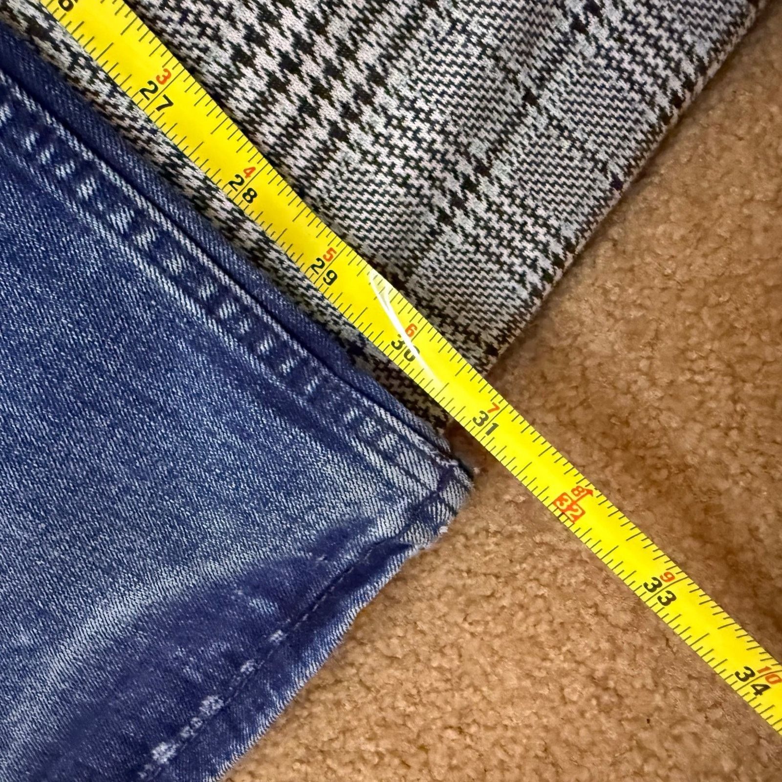 Levi's Levi's 550 Men's Jeans Blue Denim Relaxed Straight Leg 34x32 Size US 34 / EU 50 - 7 Thumbnail