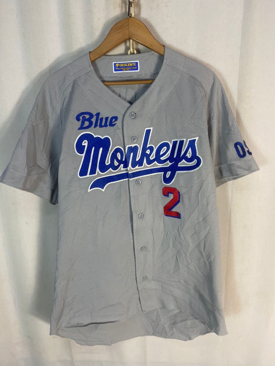 Descente Vintage baseball jersey shirt by descente Size US L / EU 52-54 / 3 - 7 Thumbnail