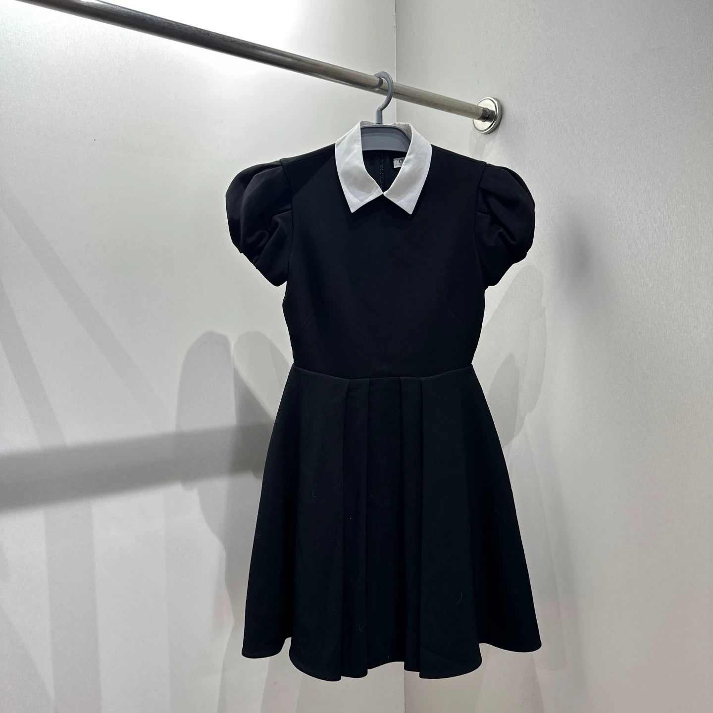 Christian Dior Monsieur CD mar460 collared colorblock short-sleeve wool dress 34 Size XS / US 0-2 / IT 36-38 - 1 Thumbnail