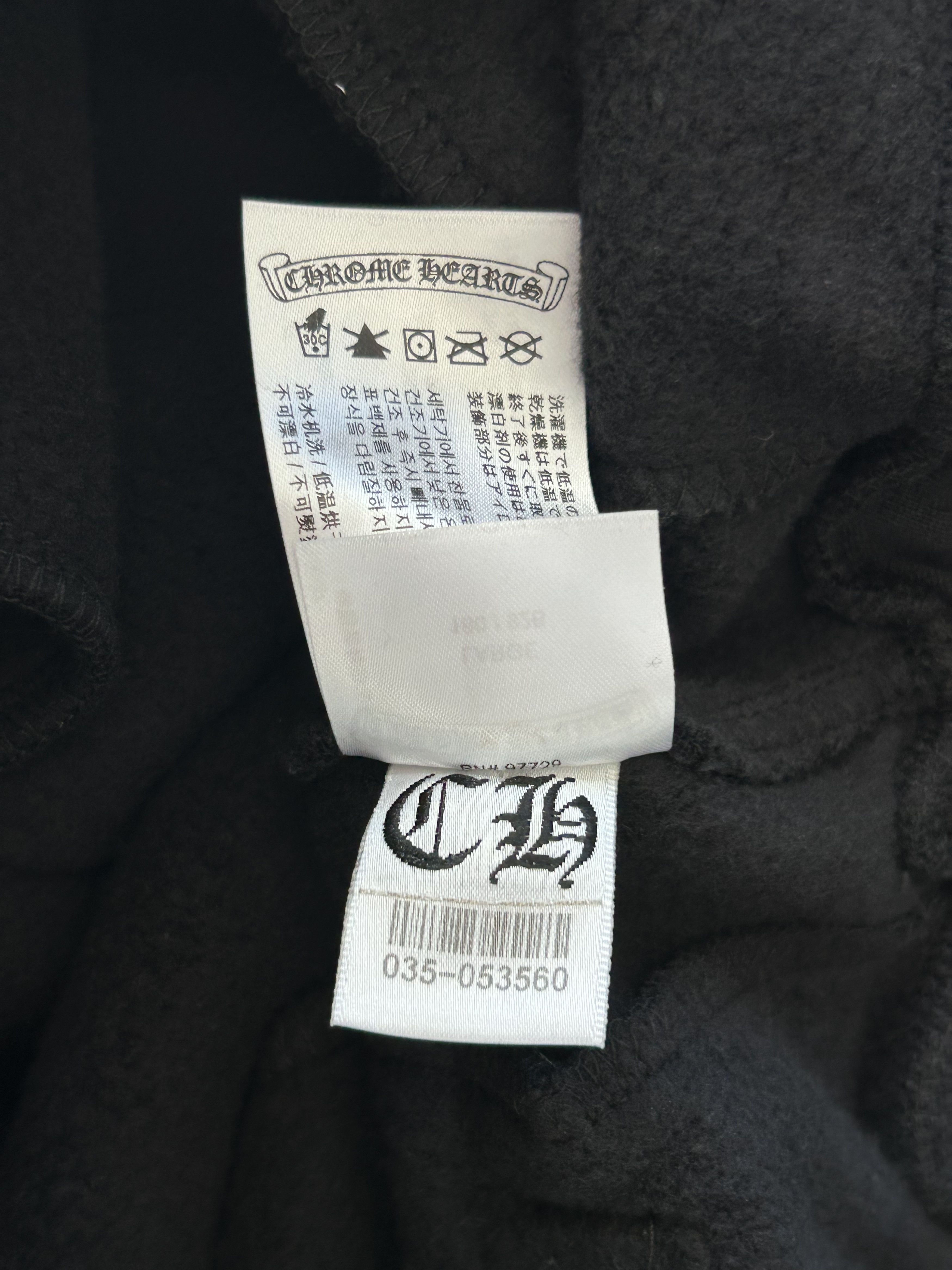 Chrome Hearts Chrome Hearts Black & Blue Logo Sweatpants Size US 34 / EU 50 - 6 Thumbnail