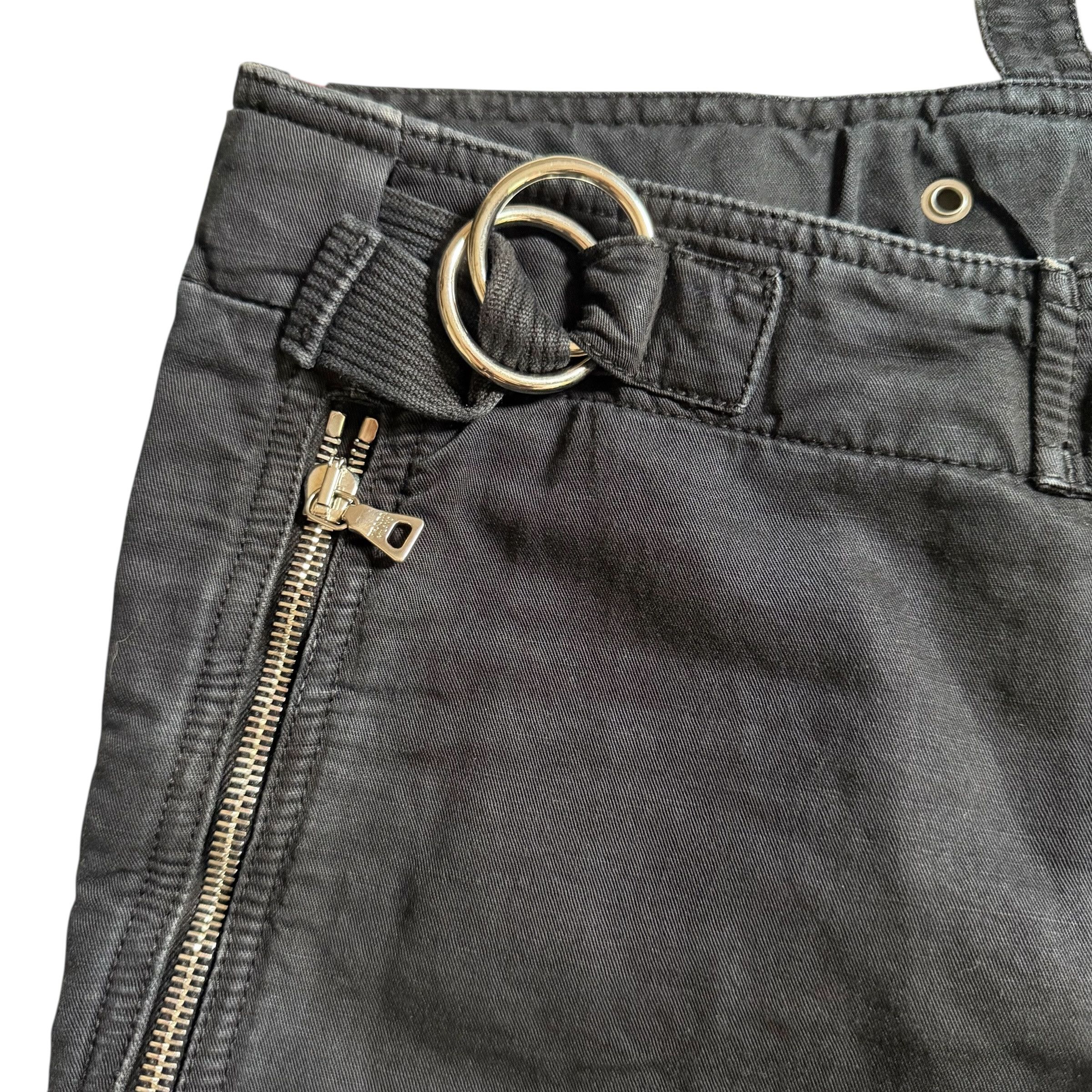 Prada PRADA VINTAGE MULTI ZIPPED BIKER PANTS Size US 28 / EU 44 - 4 Thumbnail