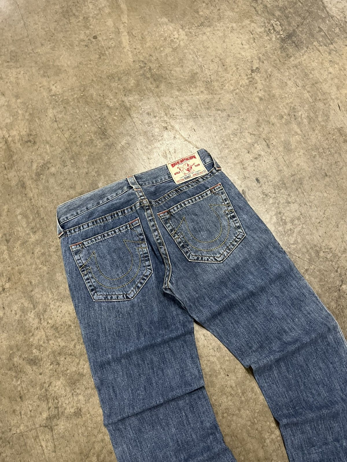 True Religion × Vintage True religion baggy fit y2k skater wide leg hype rare Size US 34 / EU 50 - 2 Thumbnail
