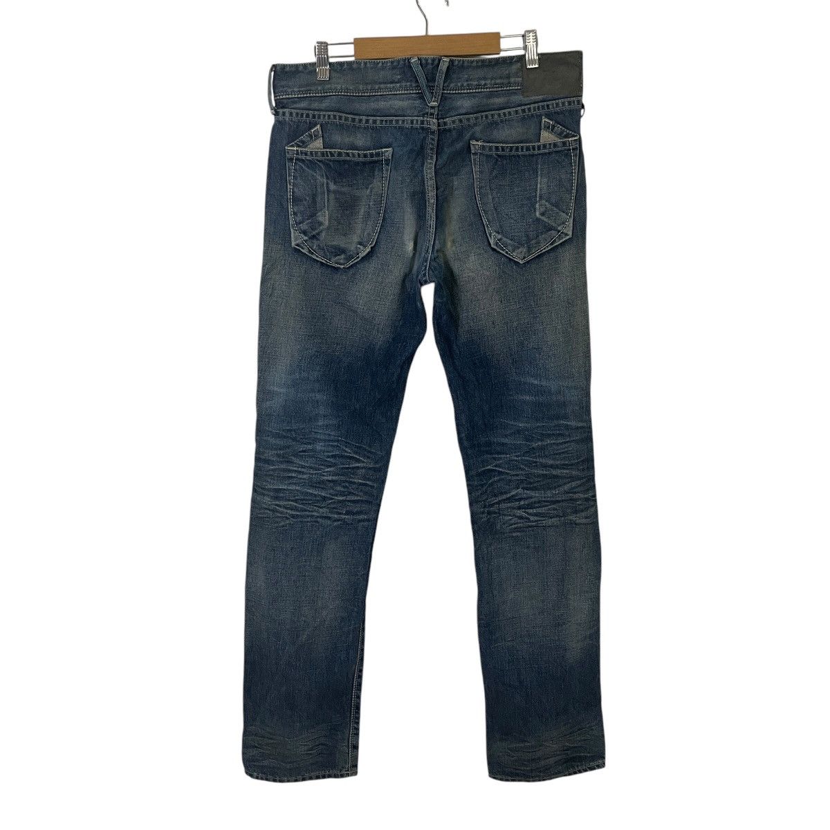 Vanquish Vintage Vanquish Gold Distressed Denim Size US 35 - 8 Thumbnail