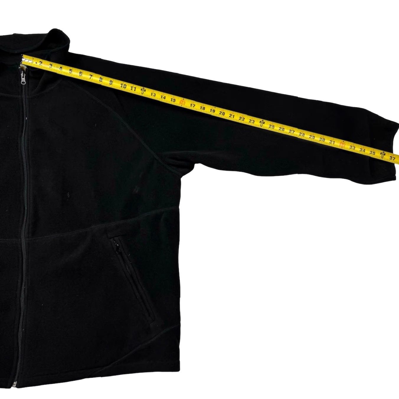 Vintage Cabela's Men's Polyester L/S Fleece Sweatshirt/Jacket Black 3XL Zip Full Zip Pockets Shirt Mens Size US XXL / EU 58 / 5 - 6 Thumbnail