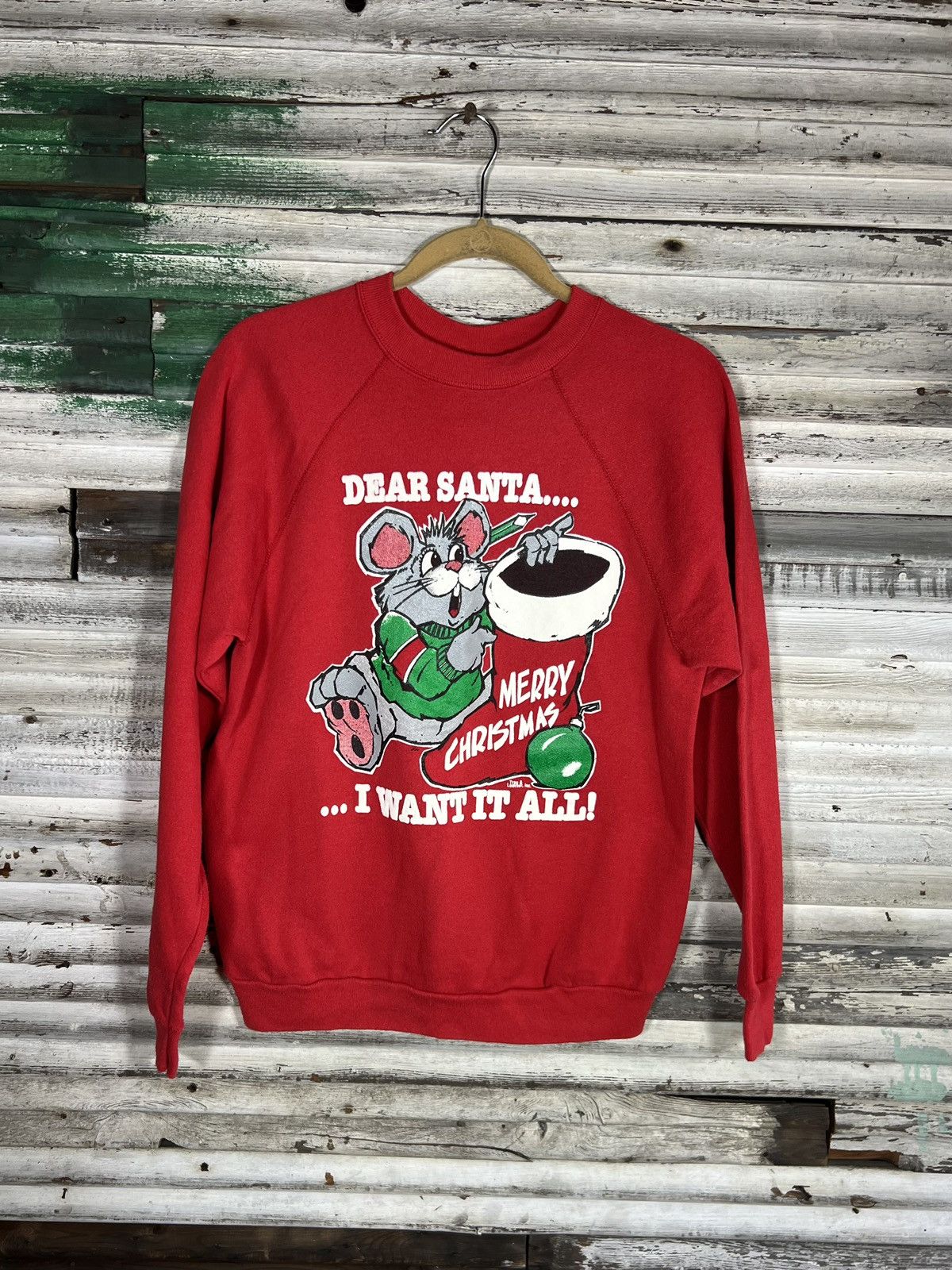 Vintage Vintage Christmas Sweatshirt Size US L / EU 52-54 / 3 - 1 Thumbnail