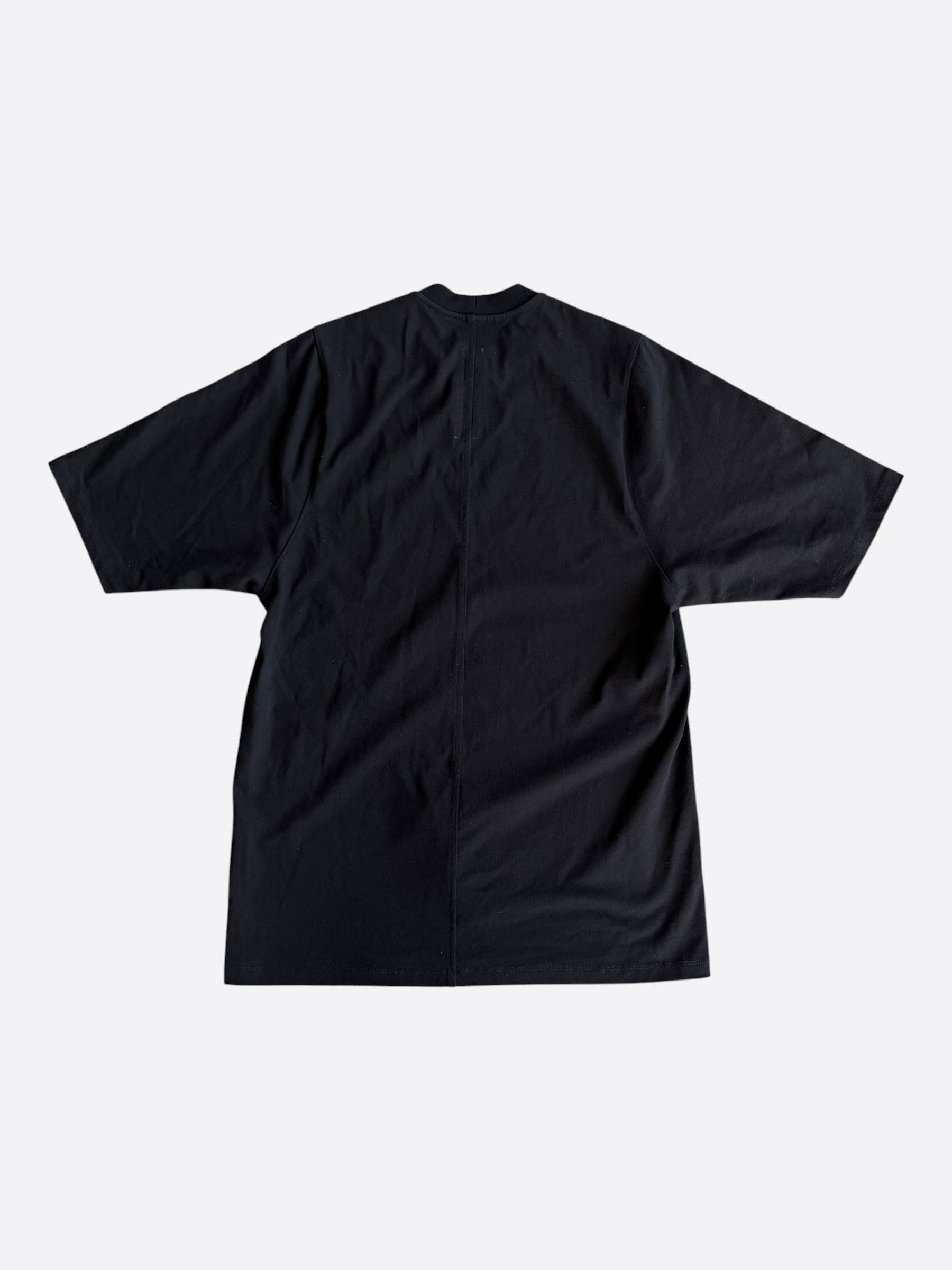 Rick Owens Rick Owens Black Eyelet Jumbo T-Shirt Size US M / EU 48-50 / 2 - 2 Thumbnail