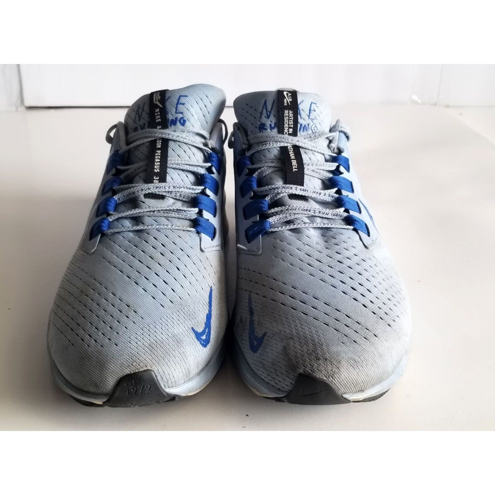 Nike Nike Air Zoom Pegasus 38 Nathan Bell Game Royal Mens Sneakers DM2610-400 Sz 10.5 Size US 11 / EU 44 - 6 Thumbnail