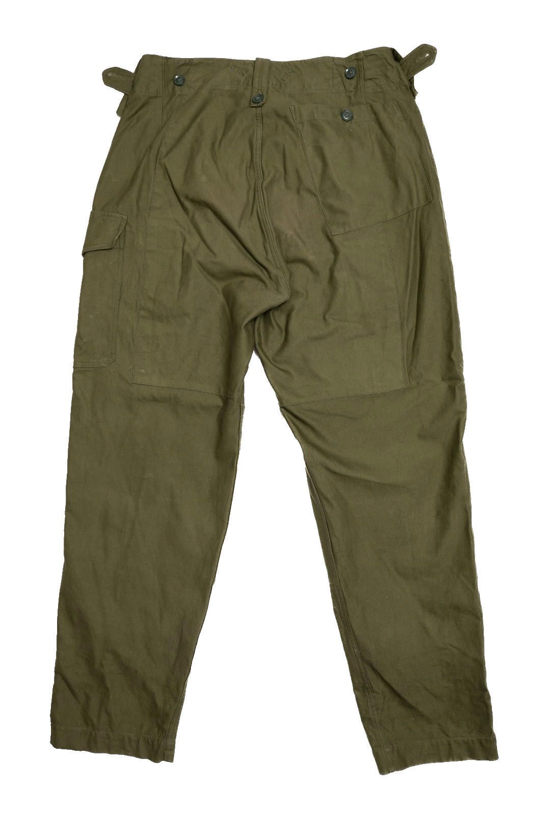 Other Vintage British Army 1960 Pattern Combat Trousers - Repaired Size ONE SIZE - 2 Thumbnail
