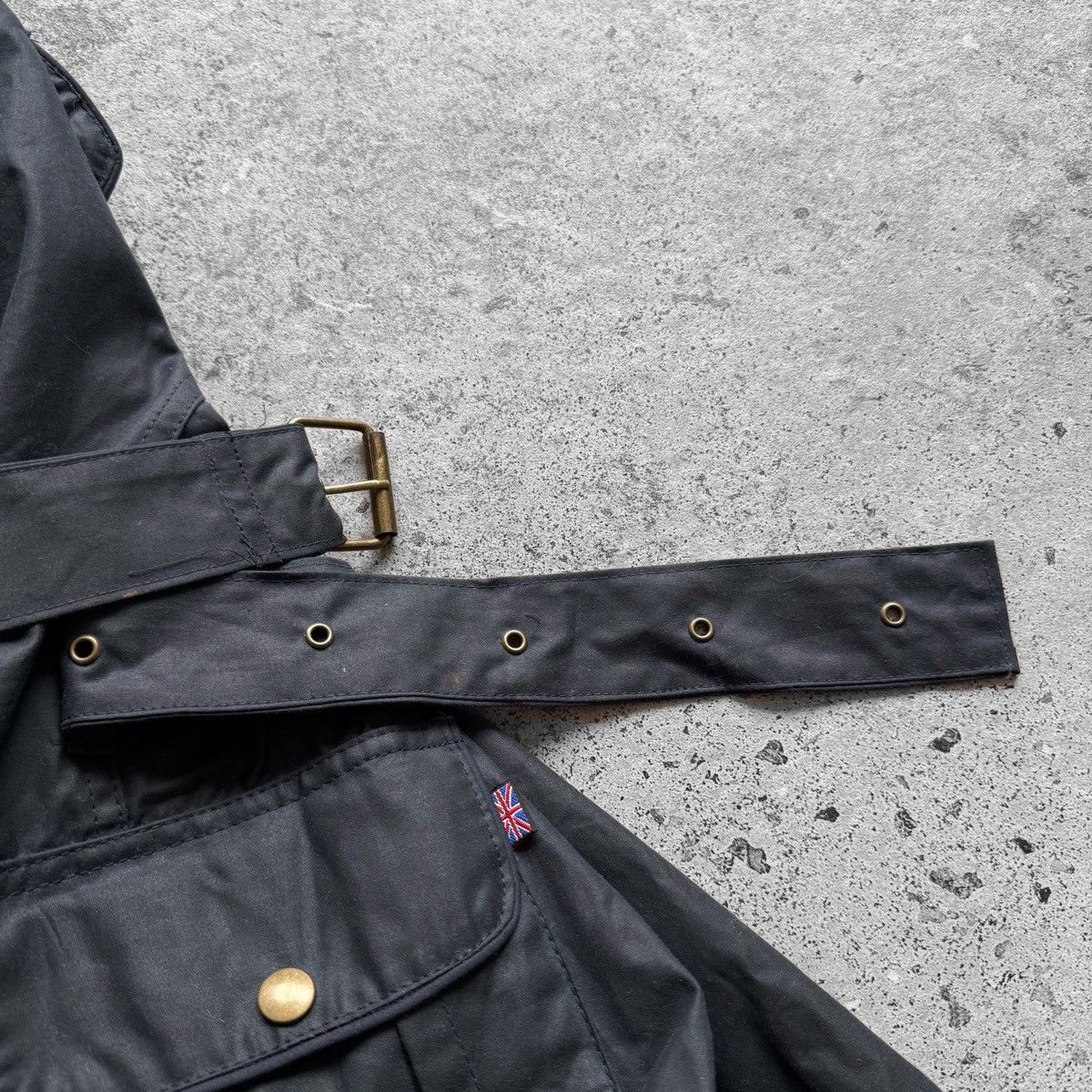 Other Rydale Waxed Jacket Black Belted Country Outdoor British Size M / US 6-8 / IT 42-44 - 9 Thumbnail