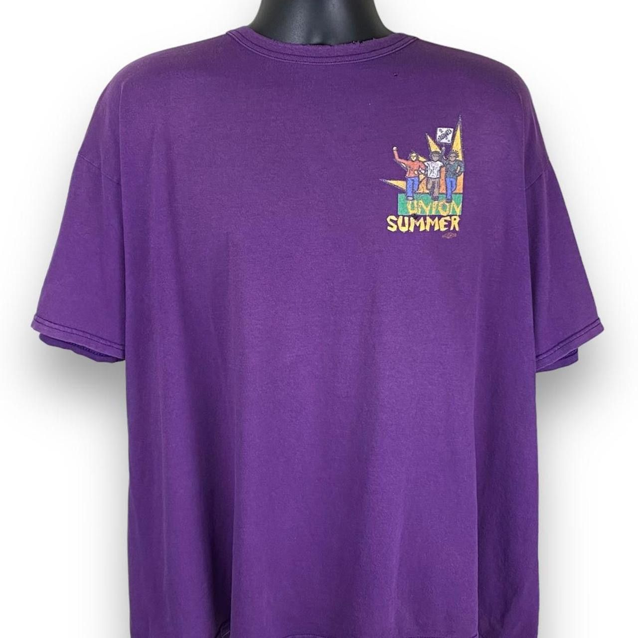 Vintage Vintage 90s Windjammer Union Summer Organize Tee Tshirt Size US XXL / EU 58 / 5 - 1 Thumbnail