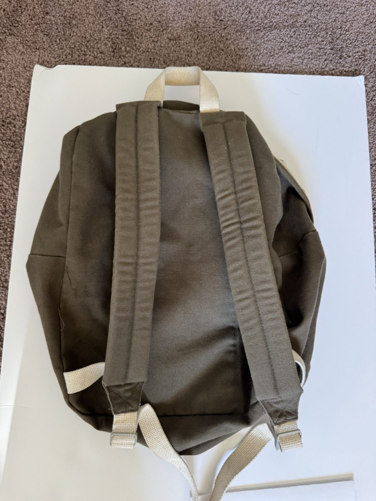 Los Angeles Apparel los angeles apparel backpack - olive Size ONE SIZE - 3 Thumbnail