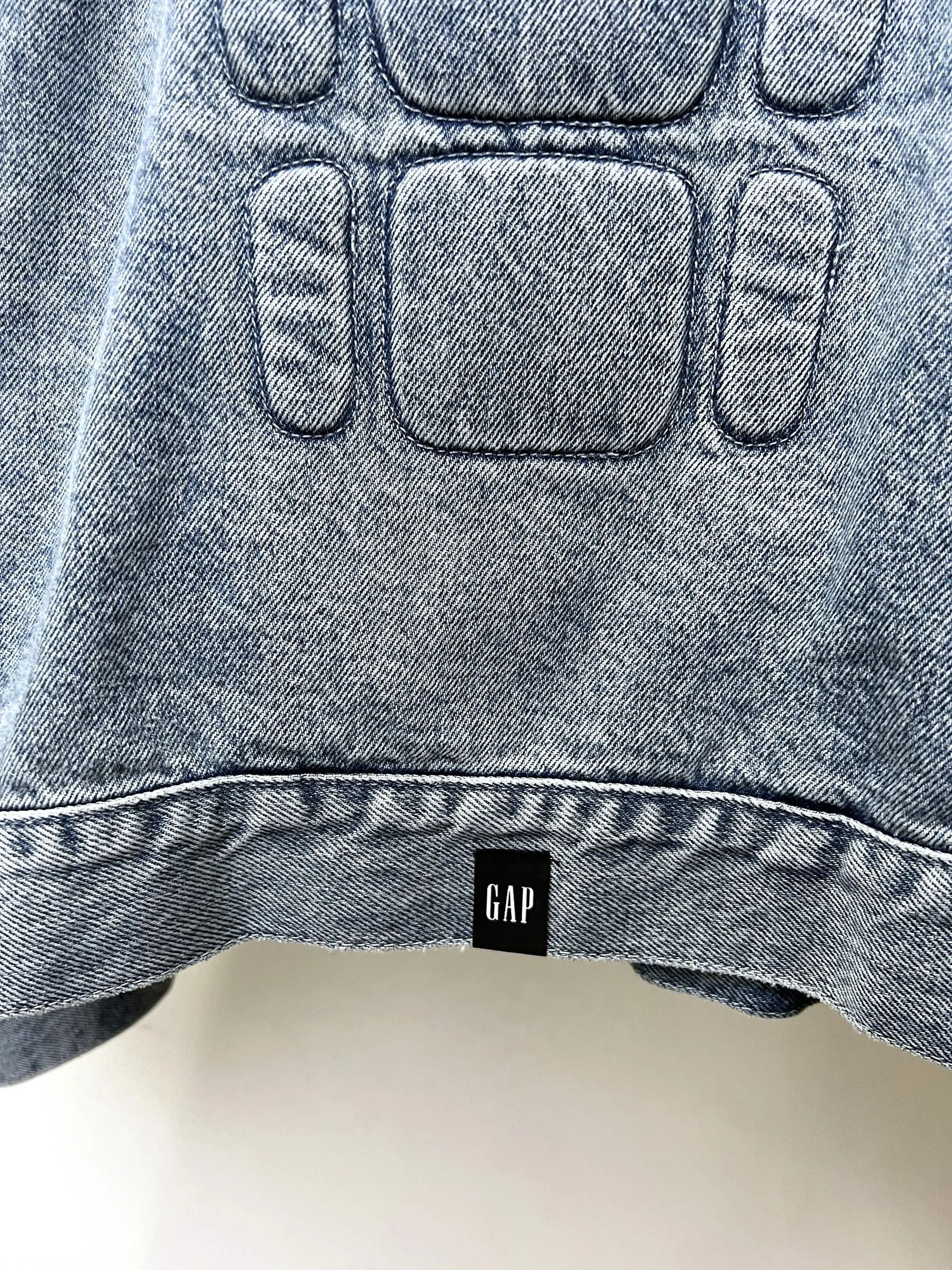 Balenciaga × Gap × Yeezy Yeezy Gap Engineered by Balenciaga Padded Denim Jean Jacket Size US XL / EU 56 / 4 - 3 Thumbnail