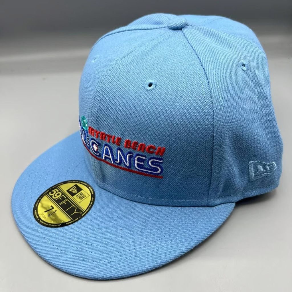 New Era Myrtle Beach Hurricanes Hat Men 7 5/8 59Fifty New Era Fitted Size ONE SIZE - 2 Thumbnail