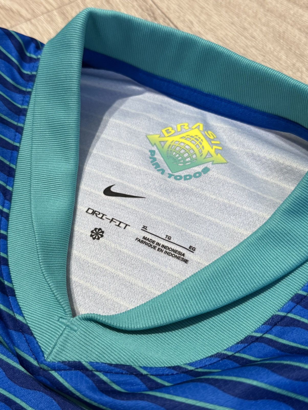 Nike 🔷Nike Brazil 2024 Soccer jersey🔷 Size US XL / EU 56 / 4 - 4 Thumbnail