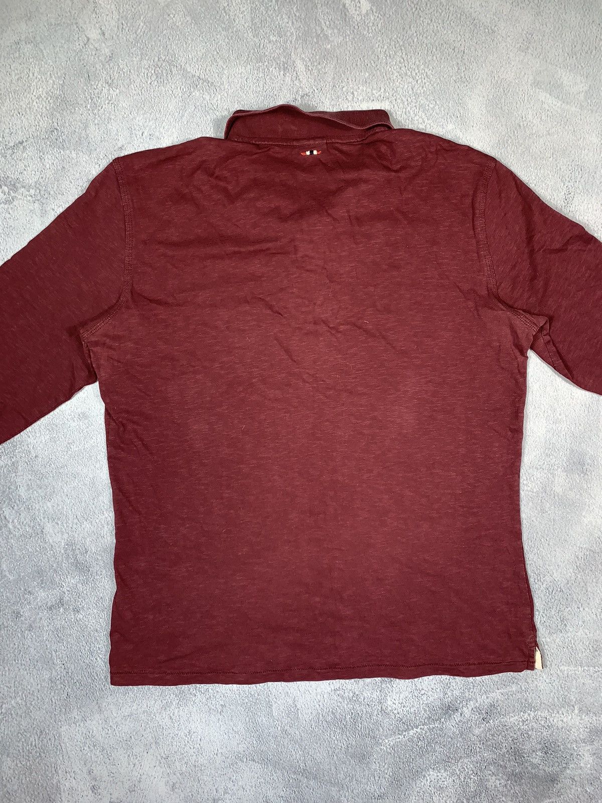 Napapijri × Vintage Vintage Y2K Napapiri 1/4 polo long sleeve streetwear size XL Size US XL / EU 56 / 4 - 8 Thumbnail