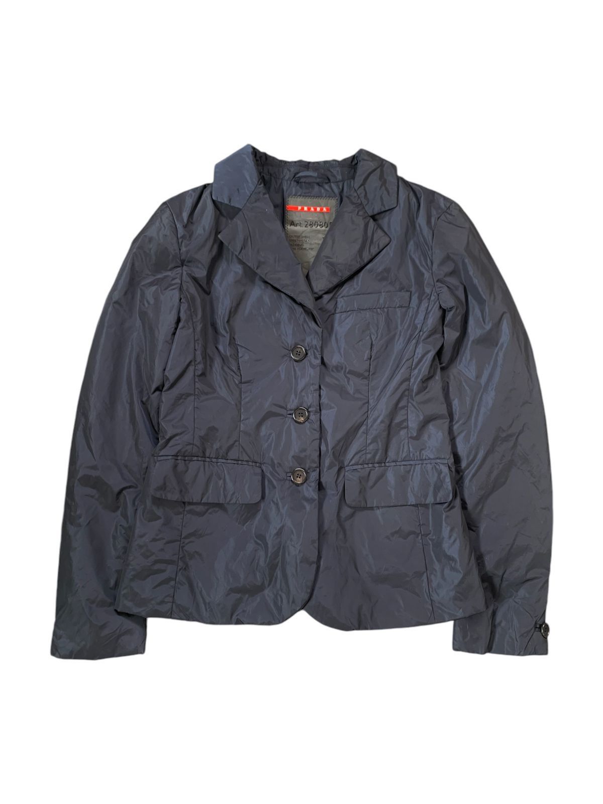 Prada Prada Nylon Padded Blazer Size M / US 6-8 / IT 42-44 - 1 Thumbnail