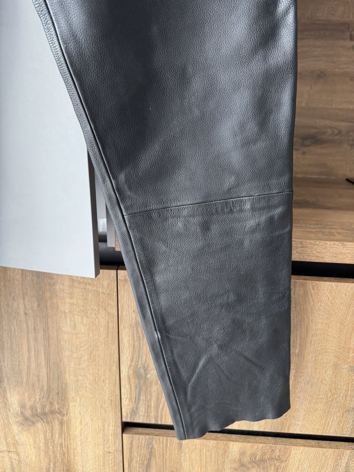 Japanese Brand Vintage Leather Motorcycle Biker Pants Size US 36 / EU 52 - 11 Thumbnail