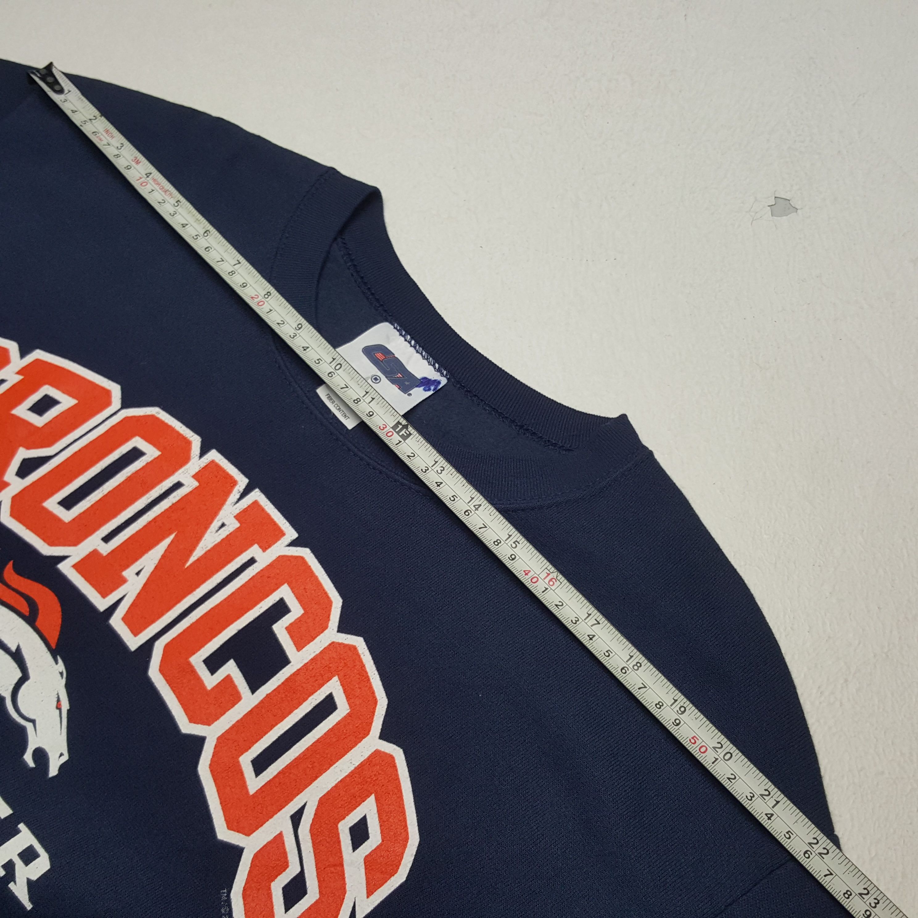 CSA × NFL × Vintage Vintage Broncos Denver American Football Team Sweatshirt Size US L / EU 52-54 / 3 - 11 Thumbnail