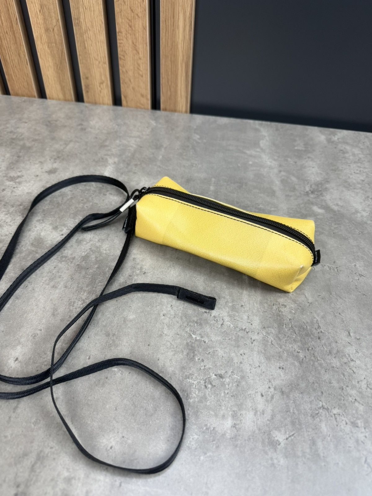 Freitag FREITAG Small Crossbody Pouch Yellow Recycled Tarp Mini Bag Size ONE SIZE - 1 Thumbnail