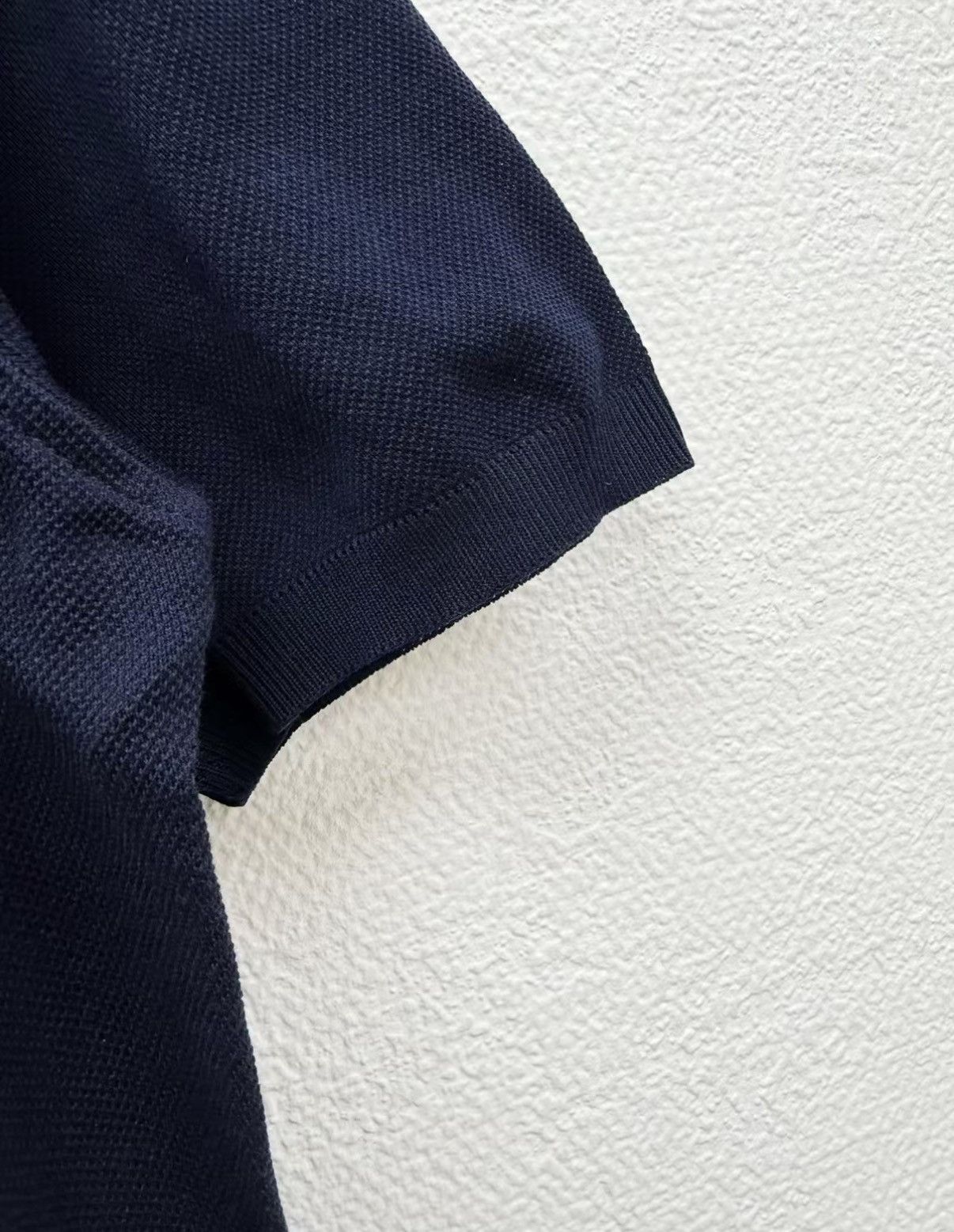 Ermenegildo Zegna Ermenegildo Zegna 100% Cotton Knitted Polo Shirt J30 Size US M / EU 48-50 / 2 - 5 Thumbnail