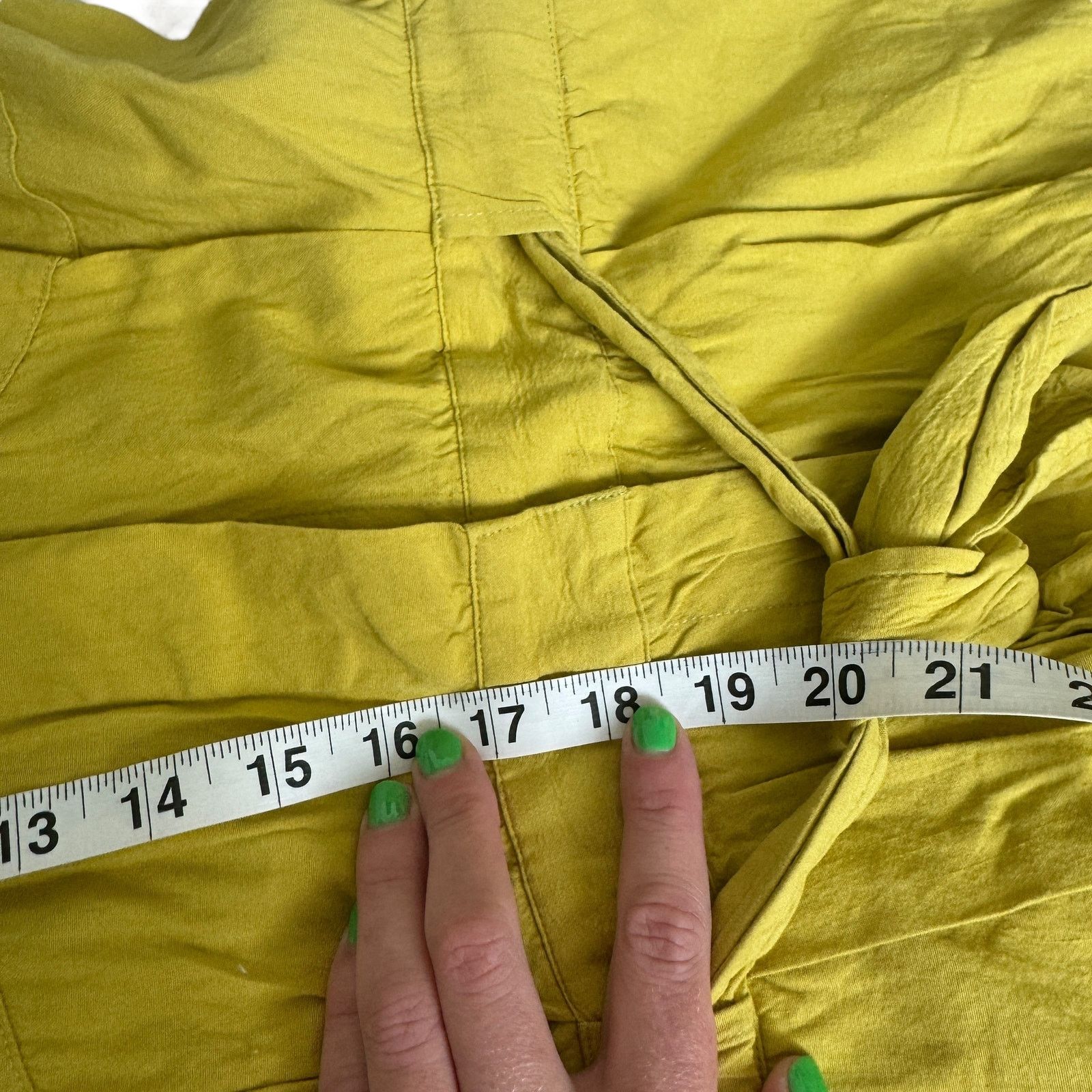 Rag & Bone Rag & Bone Surplus Short Sleeve Romper Chartreuse Green Size 25" / US 0 / IT 36 - 14 Thumbnail