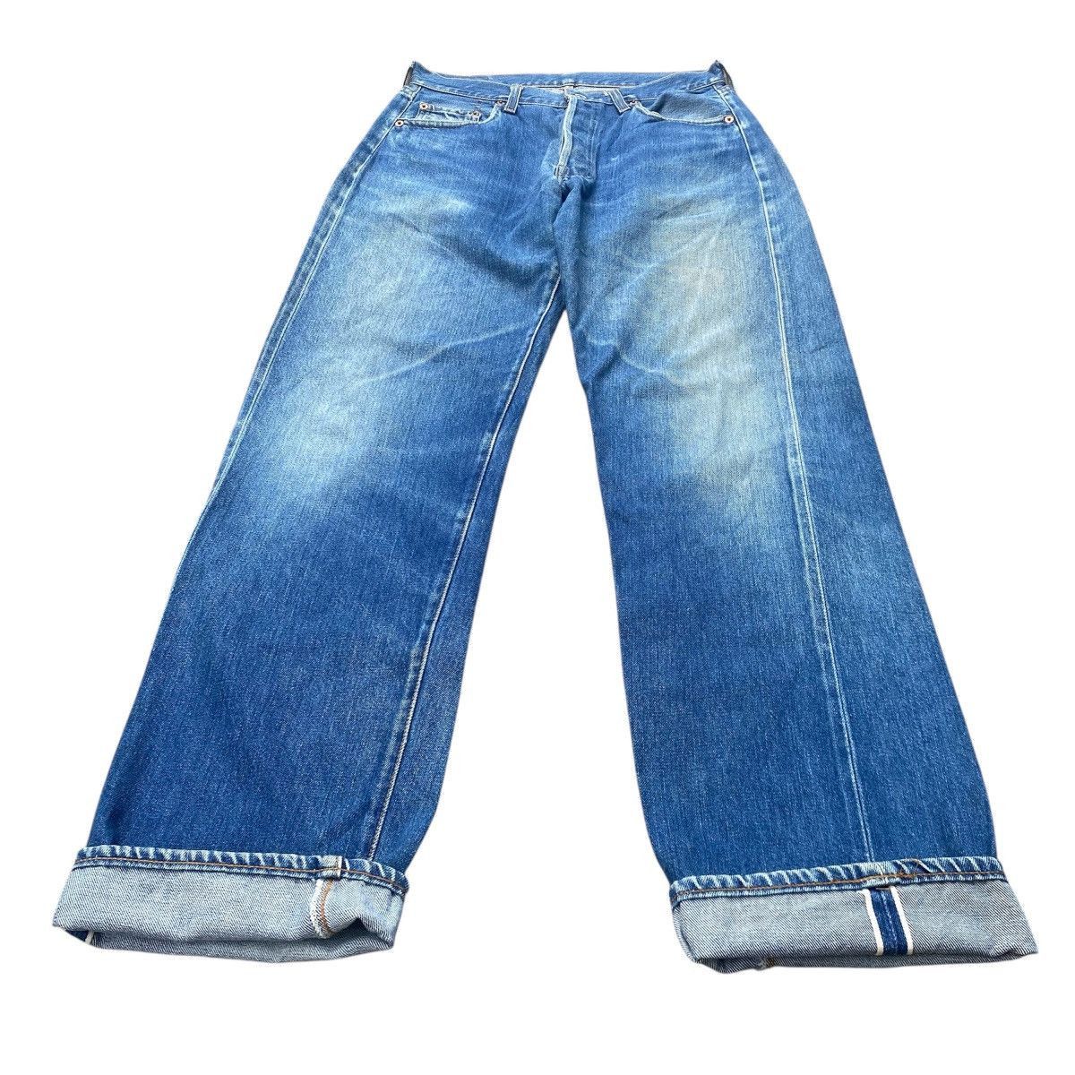 Levi's Vintage 90s Levis 501 Big E Selvedge Redline Denim Size US 30 / EU 46 - 3 Thumbnail