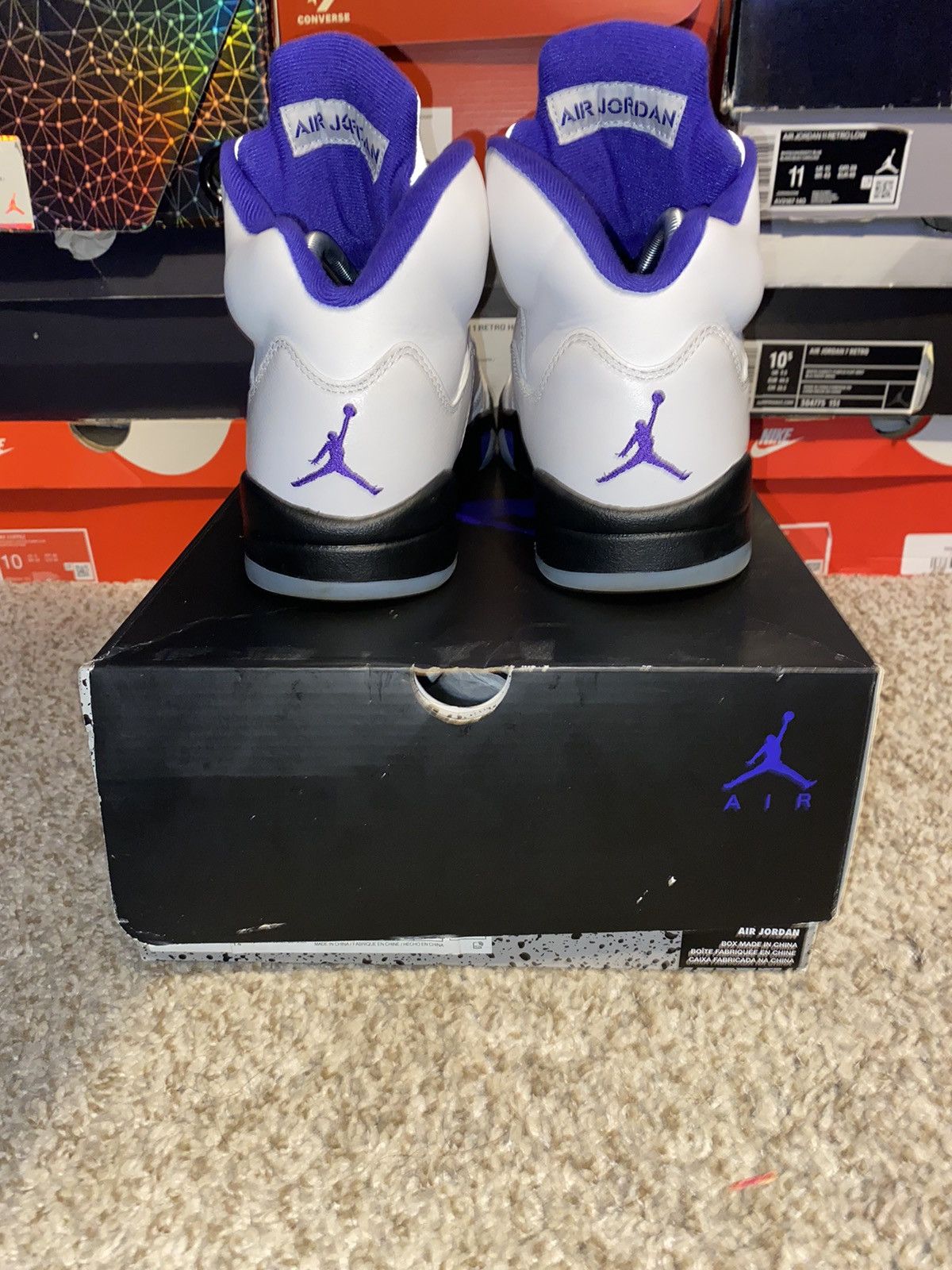 Jordan Brand × Nike “Wmns Size 8 Air Jordan 5 Retro Concord” Size US 8 / IT 38 - 4 Thumbnail